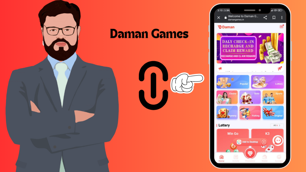 Daman Games Link