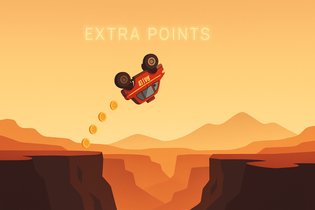 Extra Points in Hill Climb Game